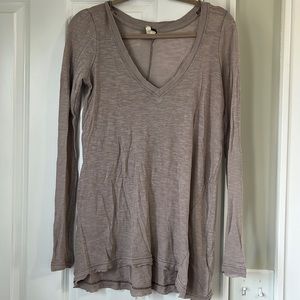 Free people long sleeve shirt